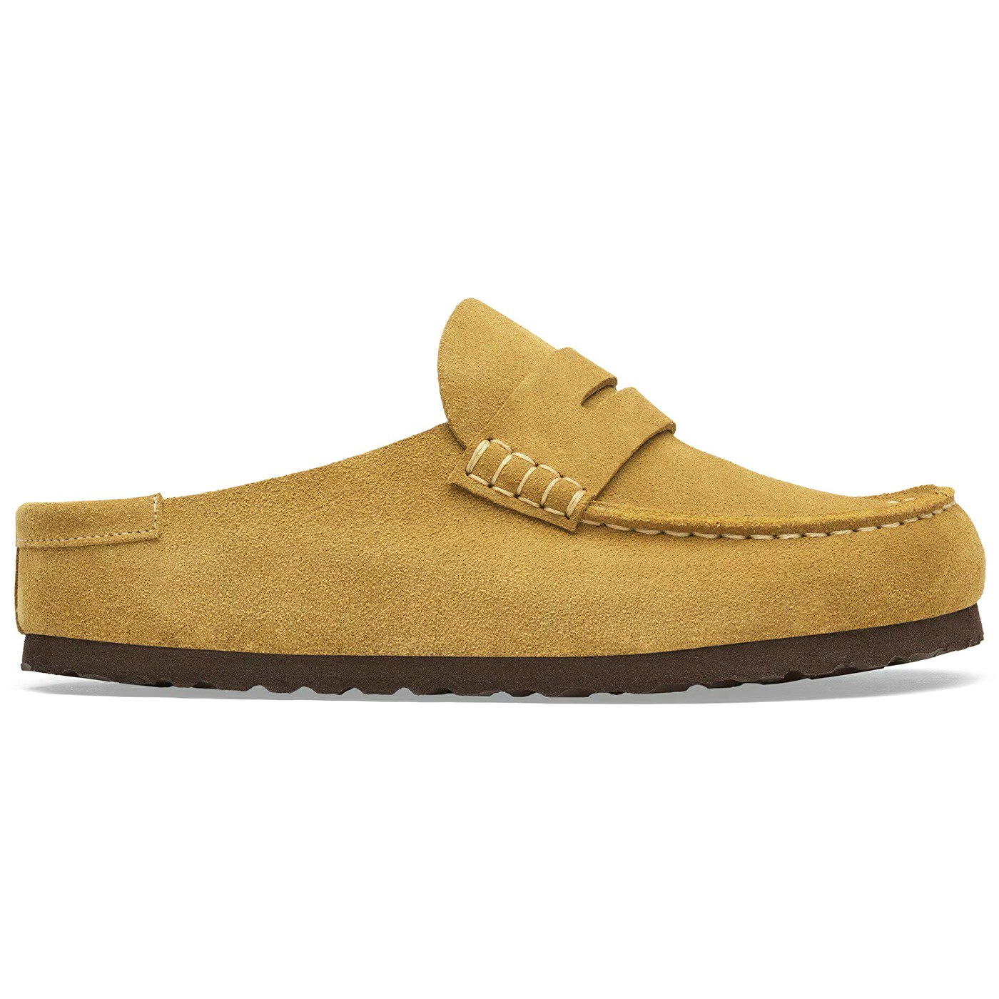 Birkenstock Naples Wrapped Suede Leather Cork Brown 1 Birkenstock Naples Wrapped Suede Leather Cork Brown