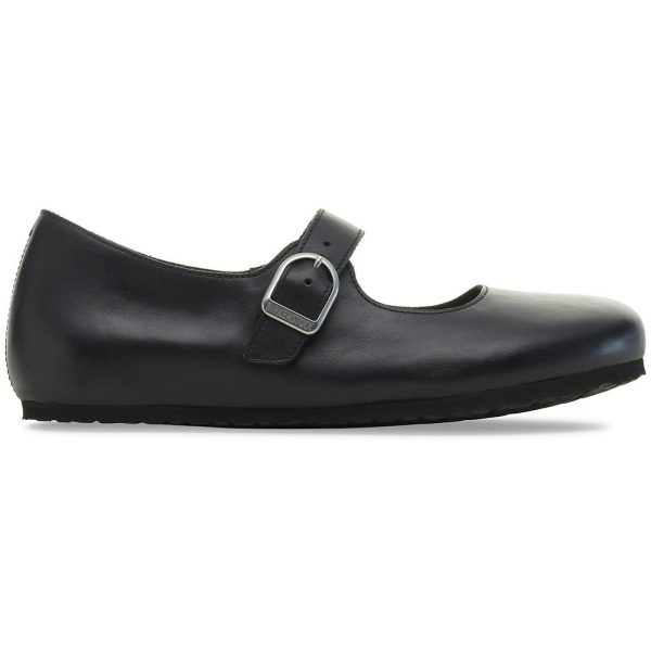 Birkenstock Santa Clarita Leather Black (Womens)