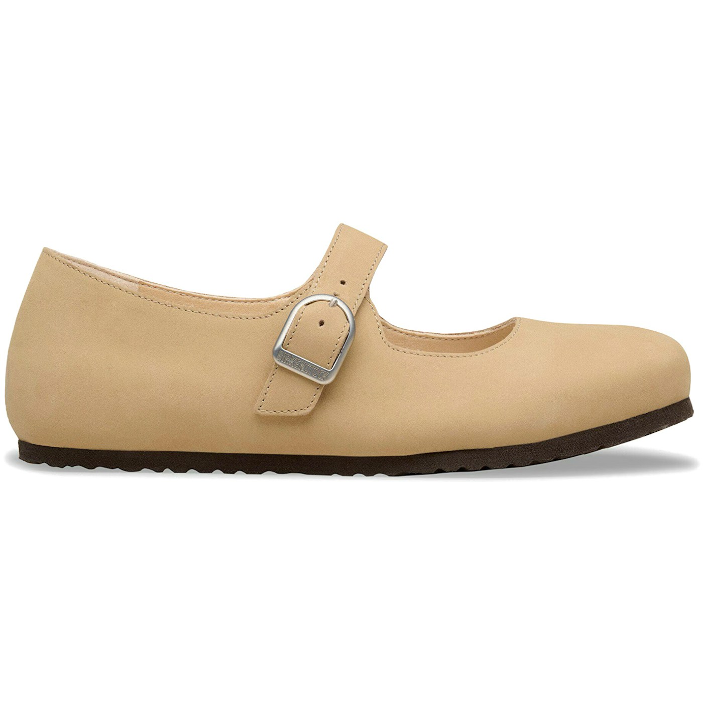 Birkenstock Santa Clarita Nubuck Leather Sandcastle