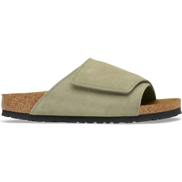 Birkenstock Solana Suede Leather Faded Khaki