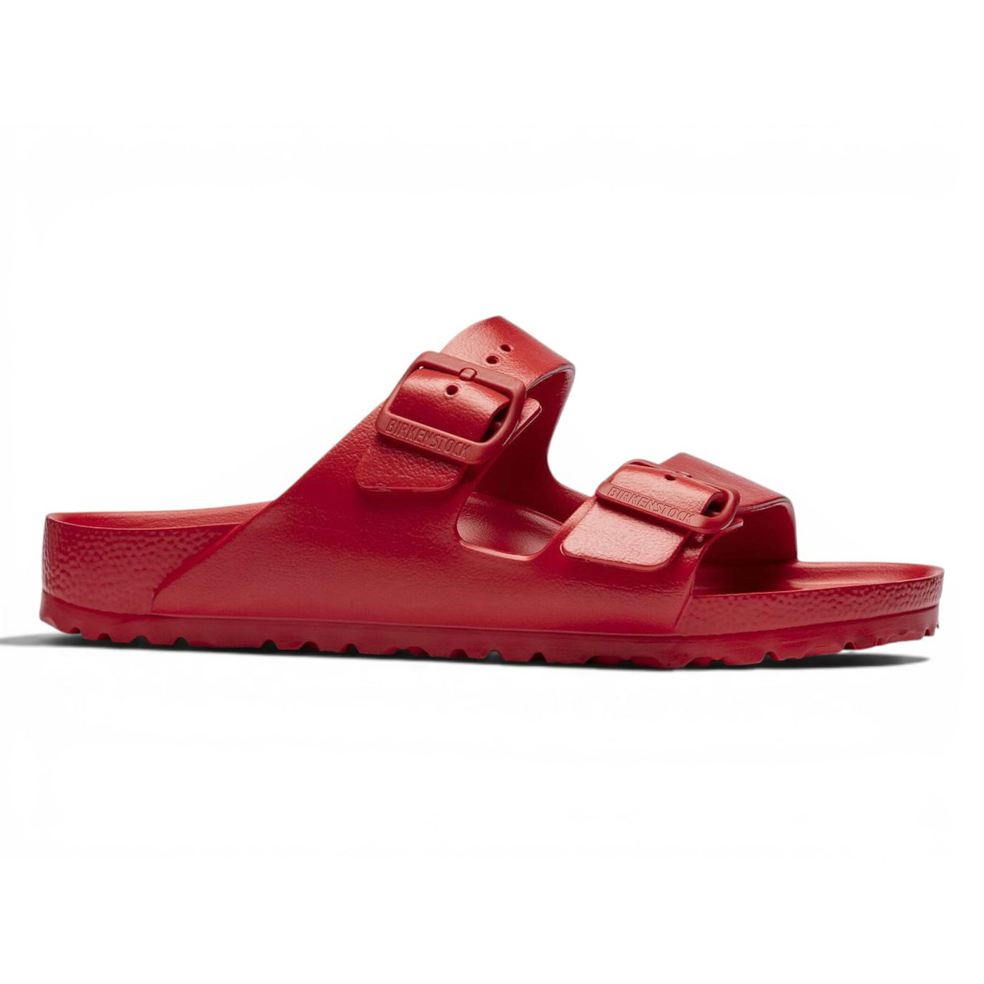 Birkenstock Unisex Arizona Essentials Slide-On Sandal Active Red 2 Birkenstock Unisex Arizona Essentials Slide-On Sandal Active Red