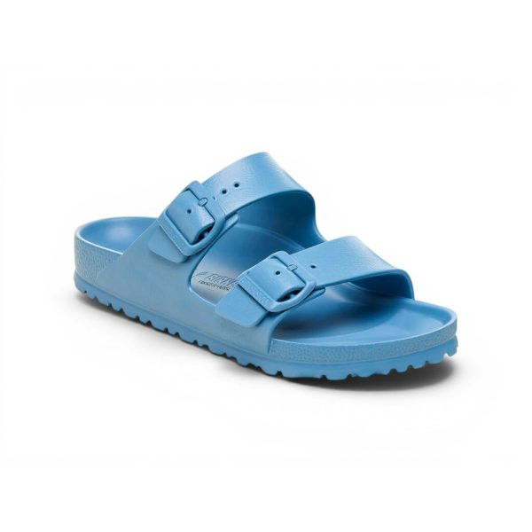 Birkenstock Unisex Arizona Essentials Slide-On Sandal Elemental Blue
