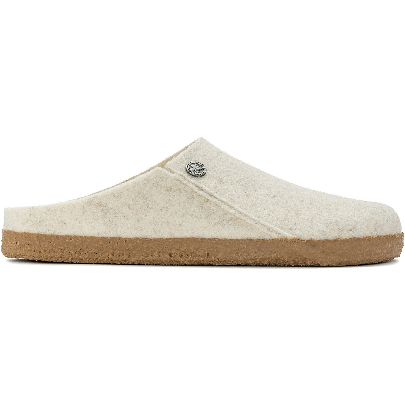 Birkenstock Zermatt Shearling Clog Wool Felt Ecru