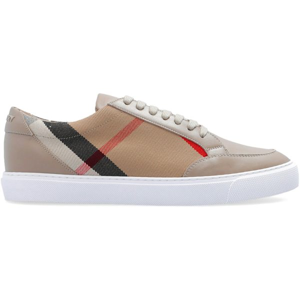 Burberry Salmond Sneakers Beige Check (Womens)