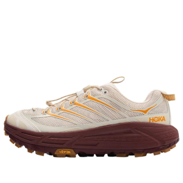 Hoka One One Mafate Three2 Vanilla Varsity Burgundy