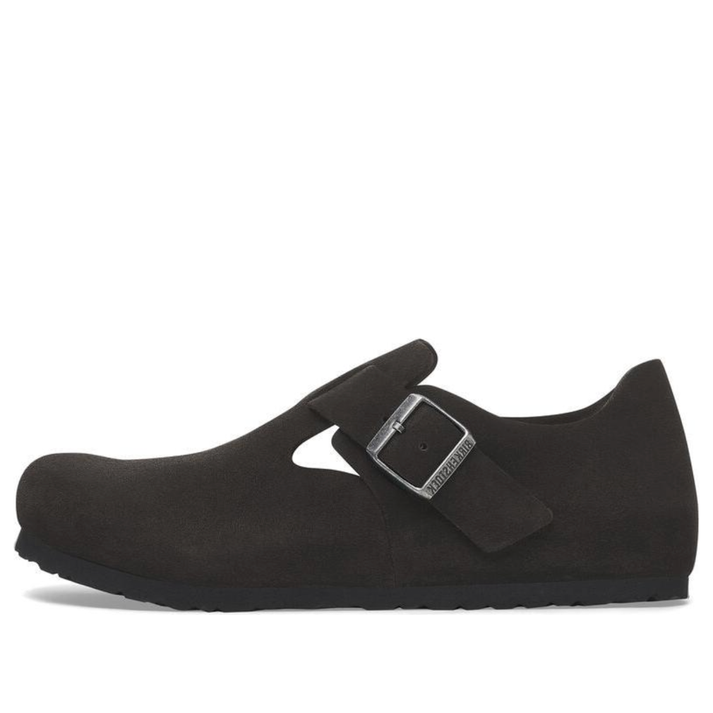 Birkenstock London Suede Leather Black 4 Birkenstock London Suede Leather Black