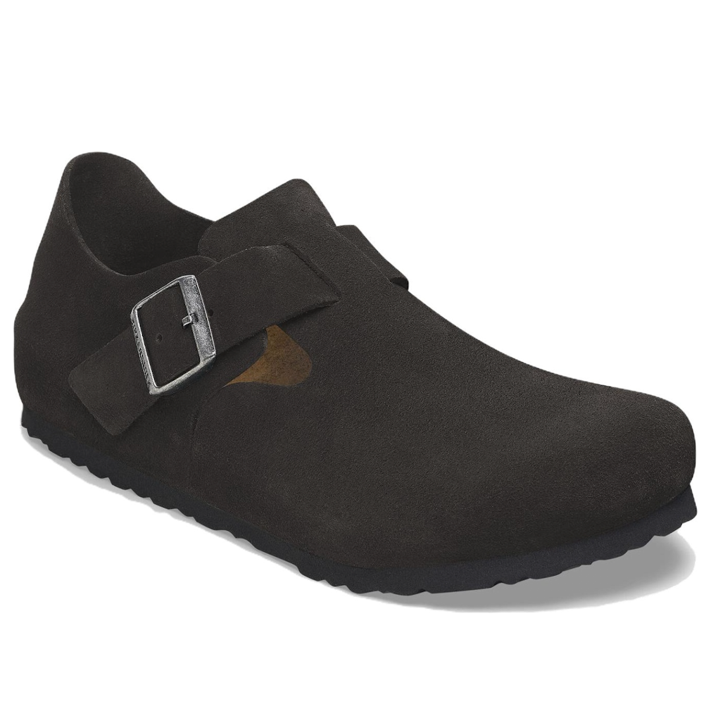 Birkenstock London Suede Leather Black 5 Birkenstock London Suede Leather Black