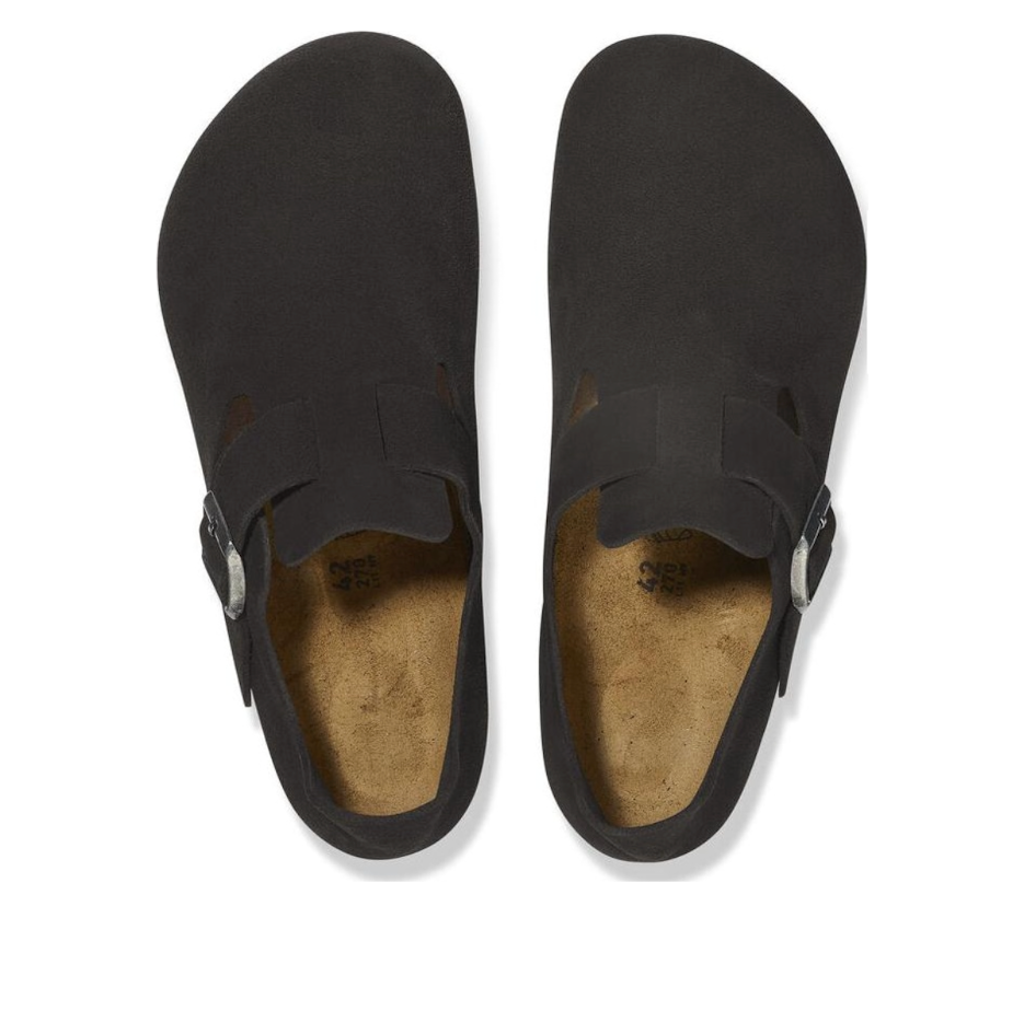 Birkenstock London Suede Leather Black 8 Birkenstock London Suede Leather Black