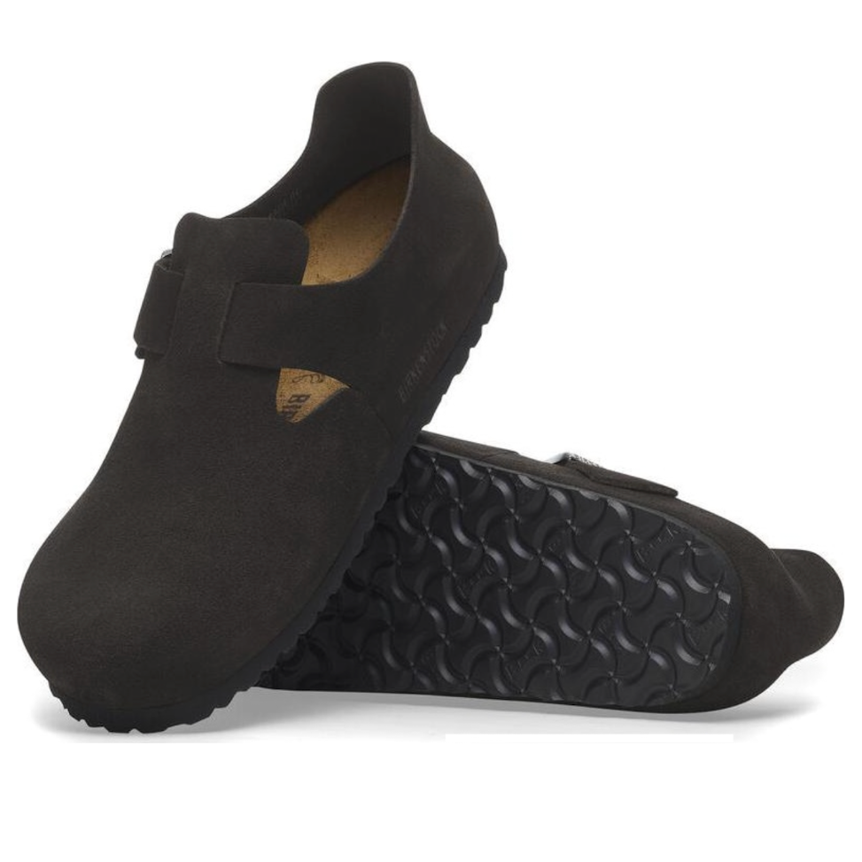 Birkenstock London Suede Leather Black 7 Birkenstock London Suede Leather Black