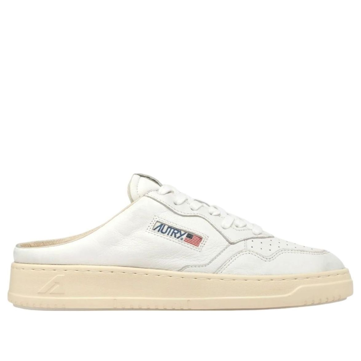 Autry Medalist Mule White (Womens) 5 Autry Medalist Mule White (Womens)