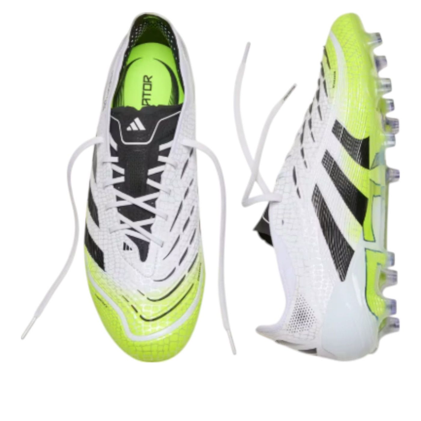 adidas Predator Elite FG Cloud White Core Black Lucid Lemon 8 adidas Predator Elite FG Cloud White Core Black Lucid Lemon
