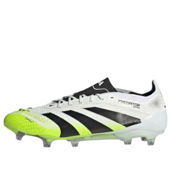 adidas Predator Elite FG Cloud White Core Black Lucid Lemon