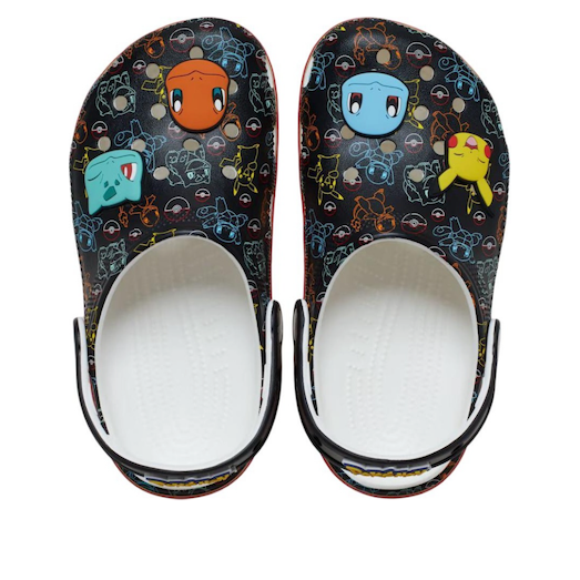 Crocs Classic Clog Pokemon Starters (TD) 6 Crocs Classic Clog Pokemon Starters (TD)