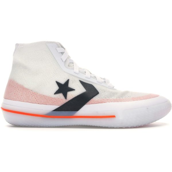 Converse All Star Pro BB White Black Orange