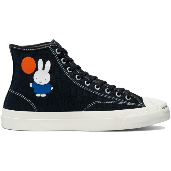 Converse CONS Jack Purcell Pro Mid POP Trading Company Miffy Black