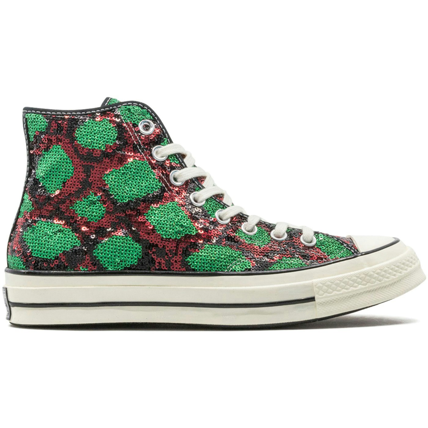 Converse Chuck Taylor All Star 70 Hi Snake Pattern Red Green
