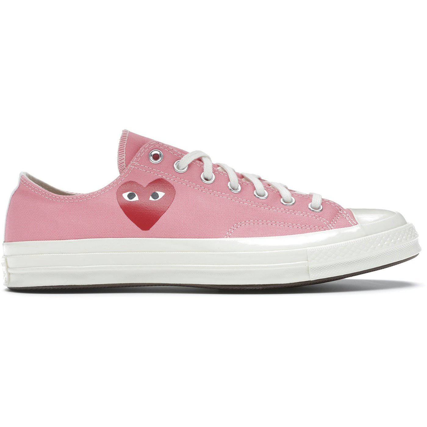 Converse Chuck Taylor All Star 70 Ox Comme des Garcons PLAY Bright Pink 3 Converse Chuck Taylor All Star 70 Ox Comme des Garcons PLAY Bright Pink