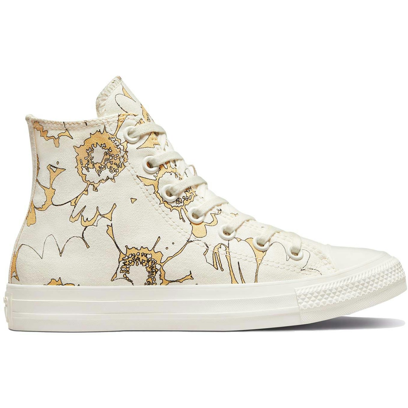 Converse Chuck Taylor All Star Crafted Florals Egret (Womens) 1 Converse Chuck Taylor All Star Crafted Florals Egret (Womens)