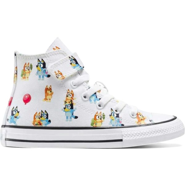 Converse Chuck Taylor All Star EasyOn Hi Bluey All Over Print White (PS)