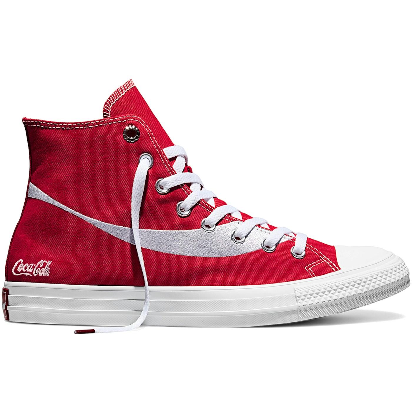 Converse Chuck Taylor All Star Hi Coca-Cola Racing Red 2 Converse Chuck Taylor All Star Hi Coca-Cola Racing Red