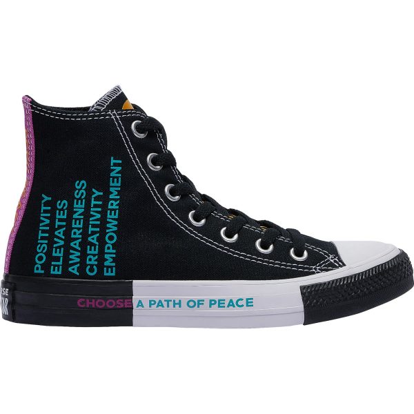 Converse Chuck Taylor All Star Hi Seek Peace Black Magenta (GS)