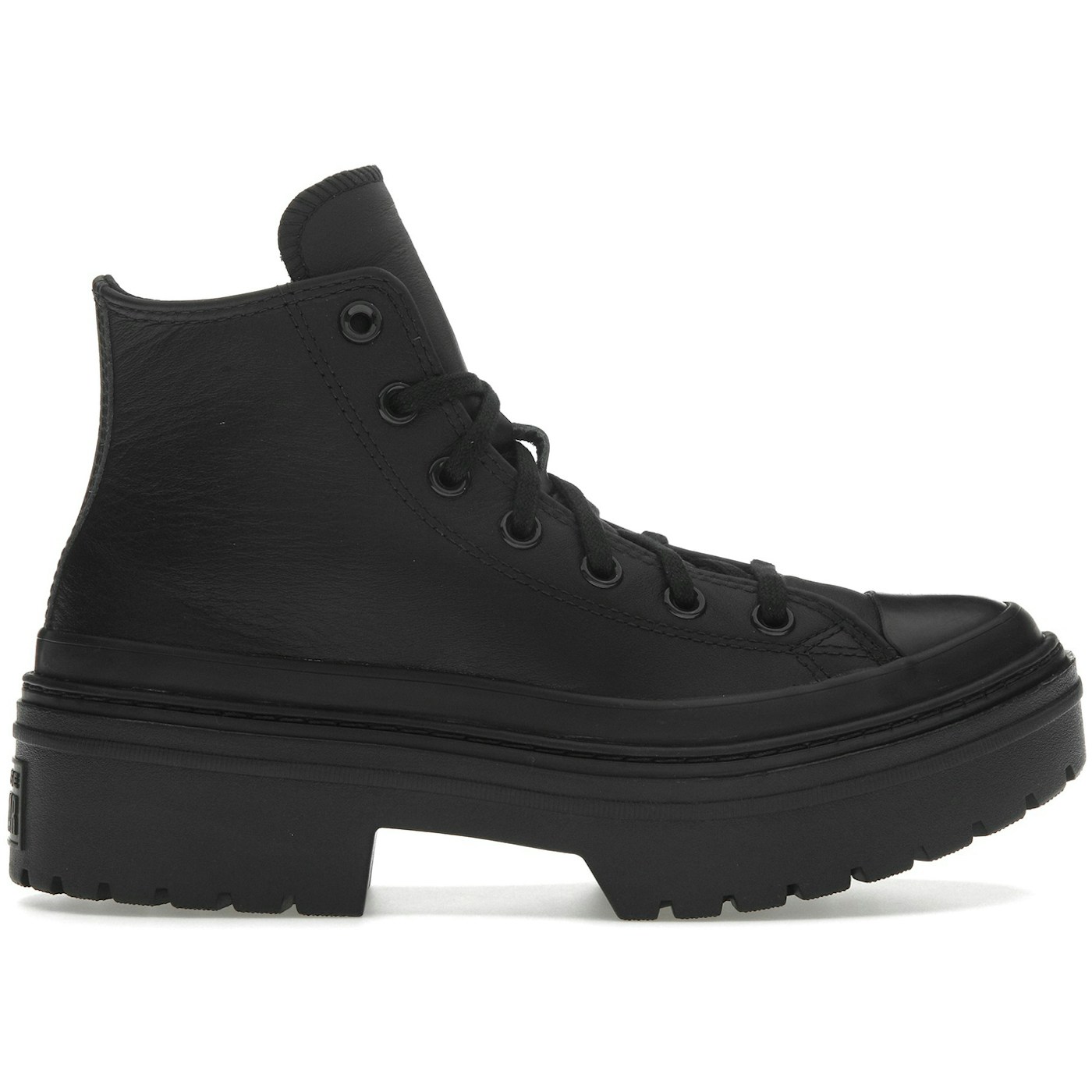 Converse Chuck Taylor All Star Lugged Heel Platform Hi Black (Womens)
