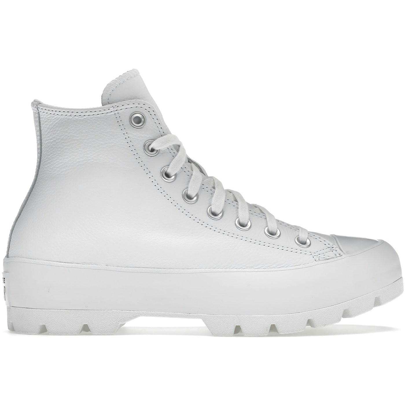 Converse Chuck Taylor All Star Lugged Leather Triple White (Womens)