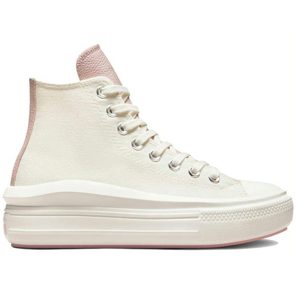 Converse Chuck Taylor All Star Move Platform Tonal Materials Egret Rust Pink (Womens)