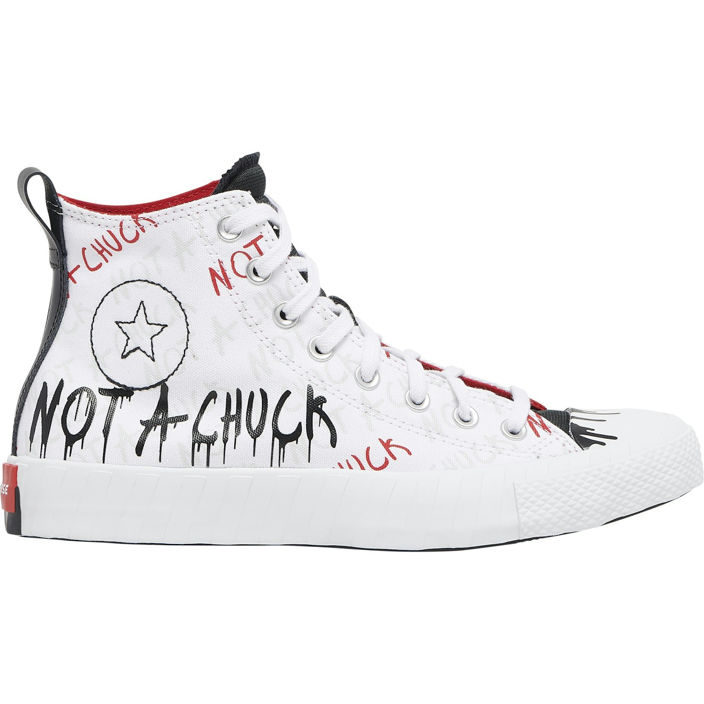 Converse Not A Chuck Hi White Paint Drip 1 Converse Not A Chuck Hi White Paint Drip