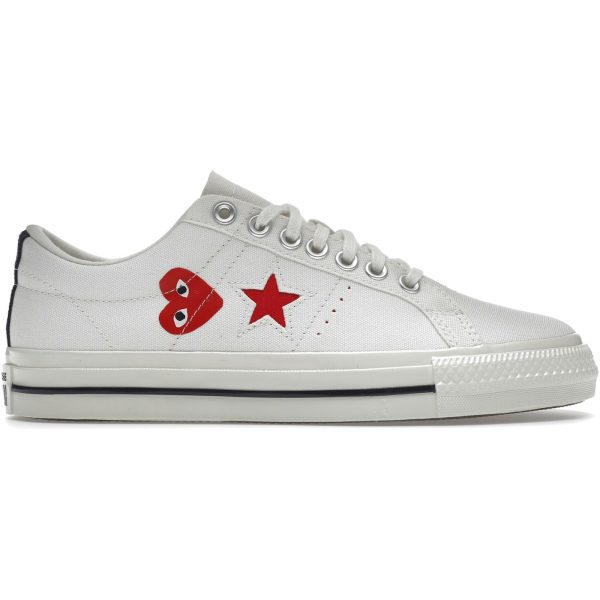 Converse One Star Ox Comme des Garcons PLAY White