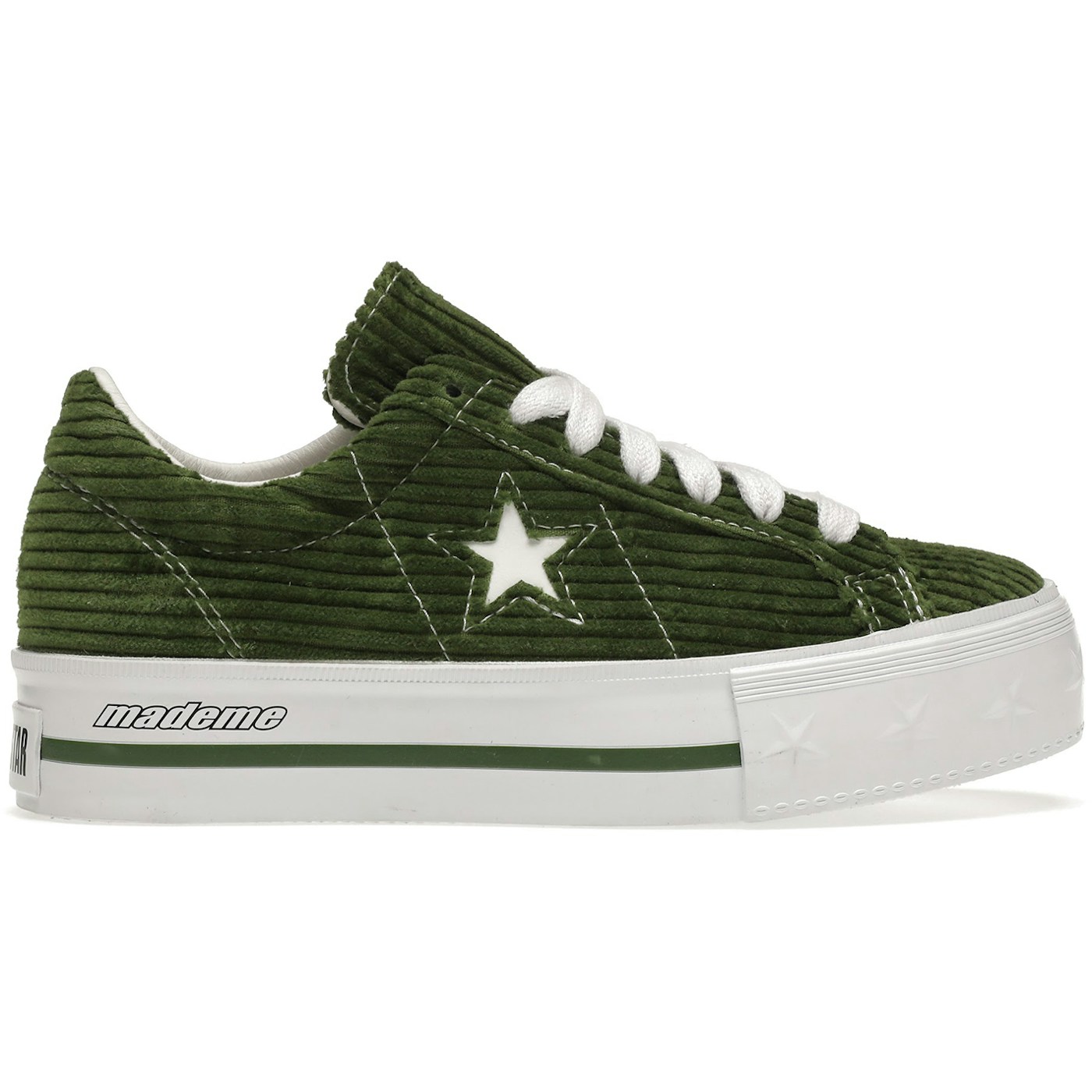 Converse One Star Platform Ox MadeMe Garden Green (Womens)