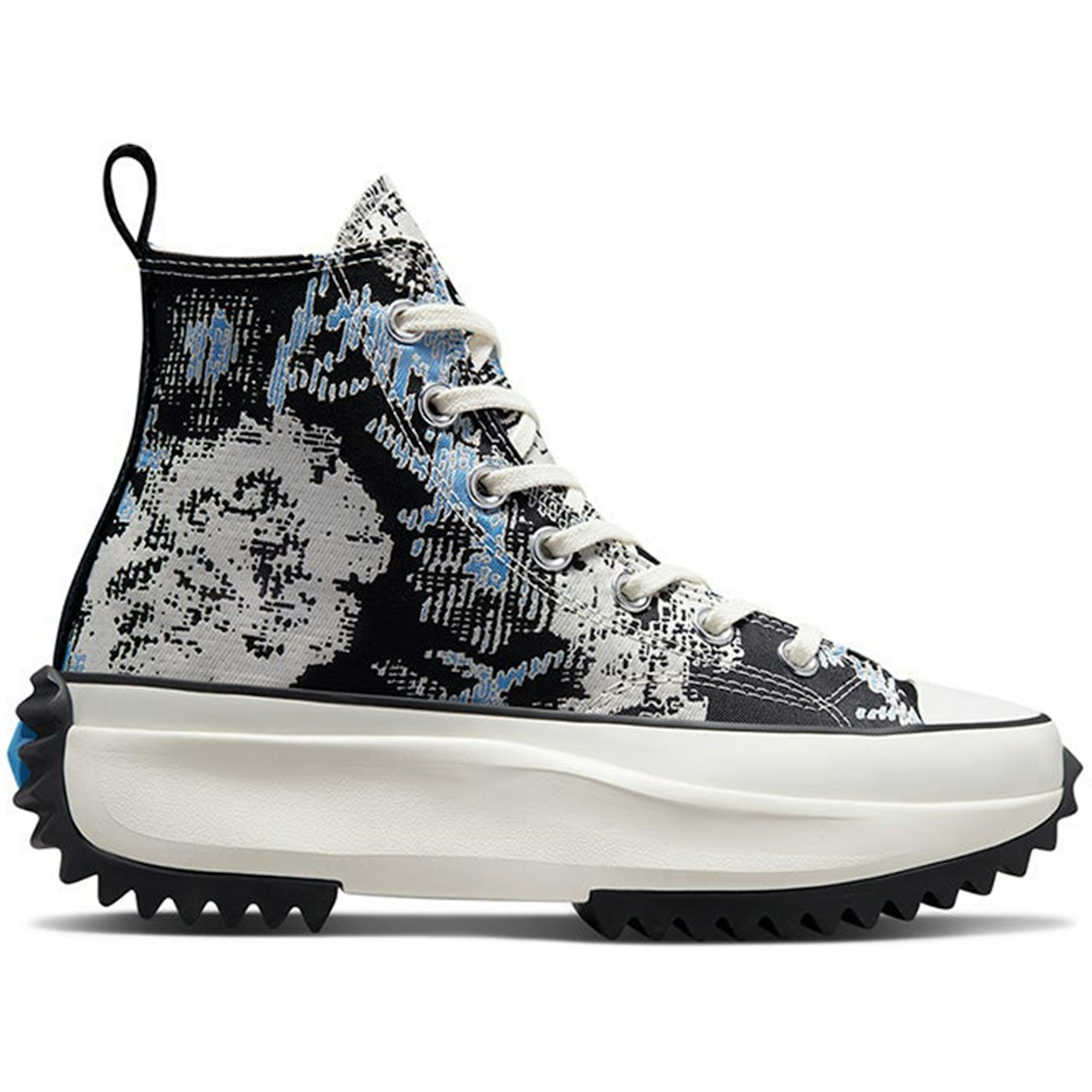 Converse Run Star Hike Hi Floral Fusion University Blue