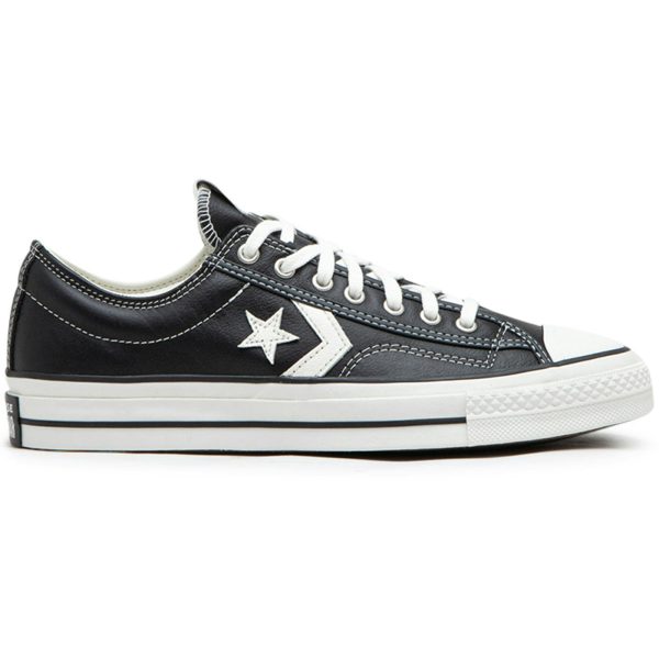 Converse Star Player 76 Fall Leather Black White