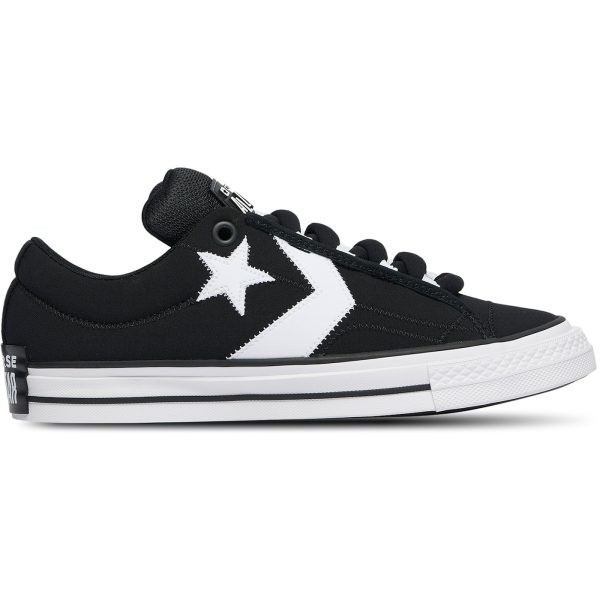 Converse Star Player 76 Puff Ox Black White