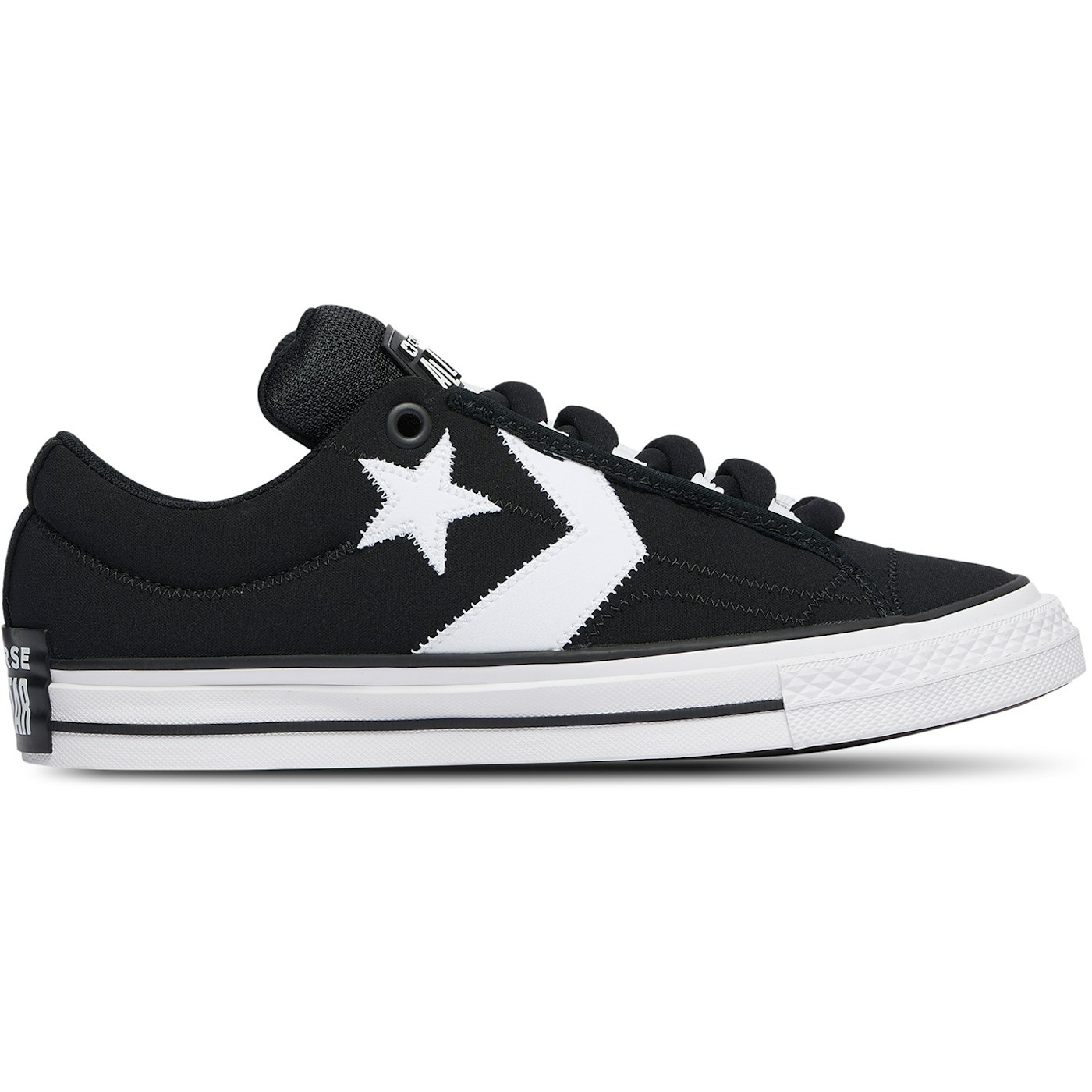 Converse Star Player 76 Puff Ox Black White
