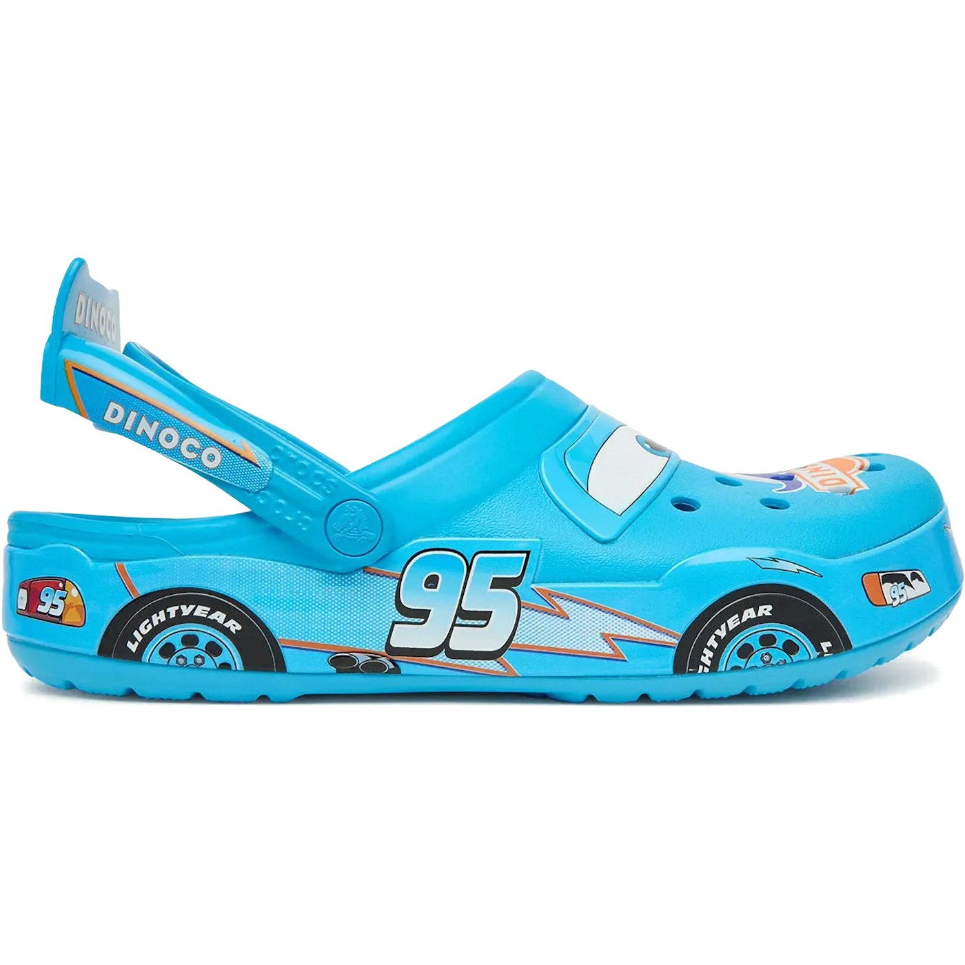Crocs Crocband Clog Cars Lightning McQueen Dinoco