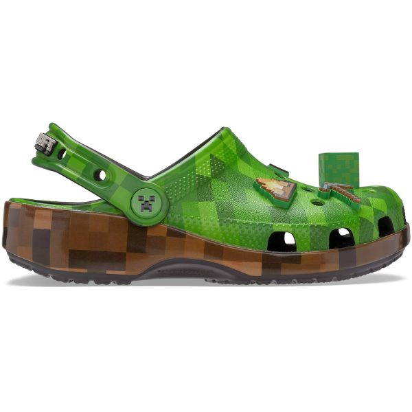 Crocs Classic Clog Minecraft Grass Block (Kids)