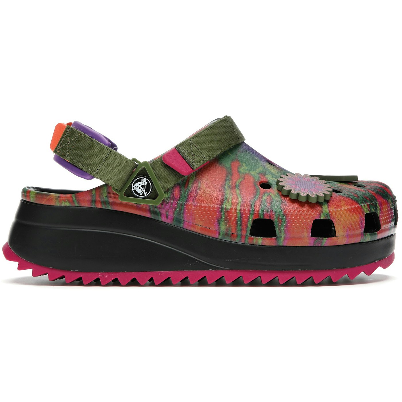 Crocs Classic Hiker Peace Out Green