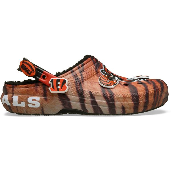 Crocs Classic Lined Clog NFL Cincinnati Bengals