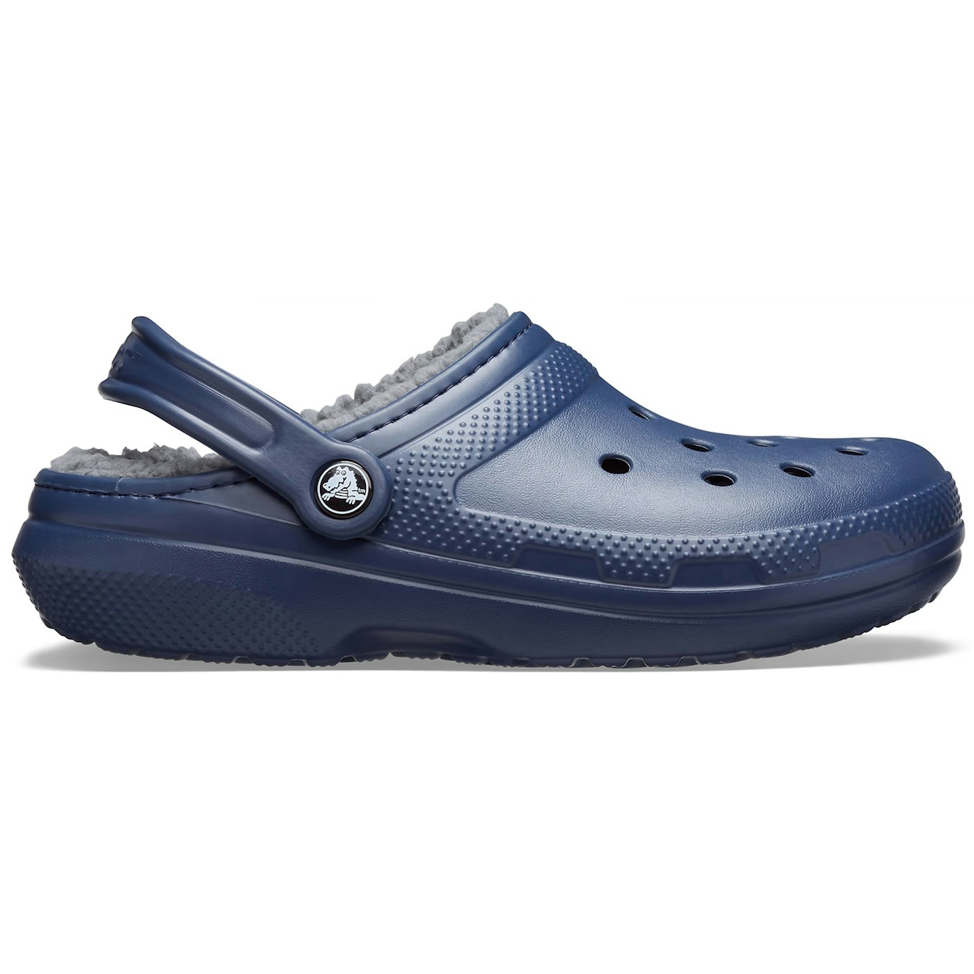 Crocs Classic Lined Clog Navy Charcoal