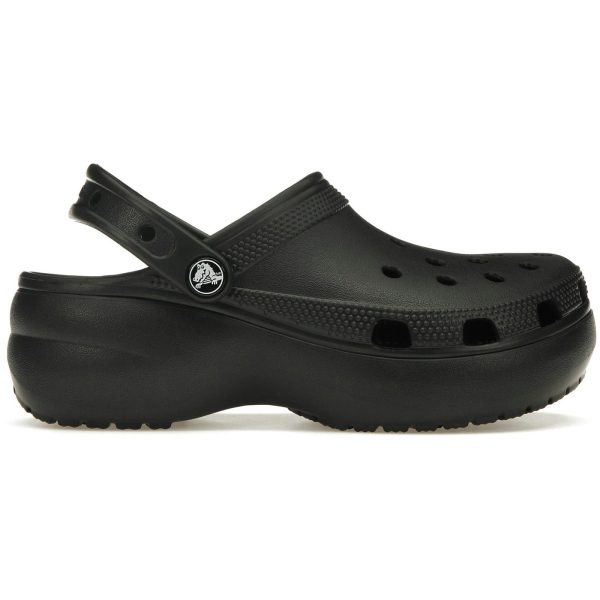 Crocs Classic Platform Clog Black (Womens)