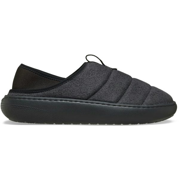 Crocs Classic Vegan Suede Moc Black