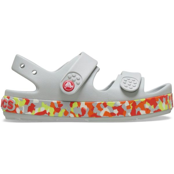 Crocs Crocband Cruiser Glow Confetti Band Sandal Atmosphere Flame (Kids)