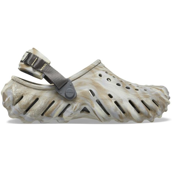 Crocs Echo Clog Marbled Bone Multi