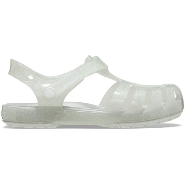 Crocs Isabella Glitter Fisherman Sandal Silver (TD)