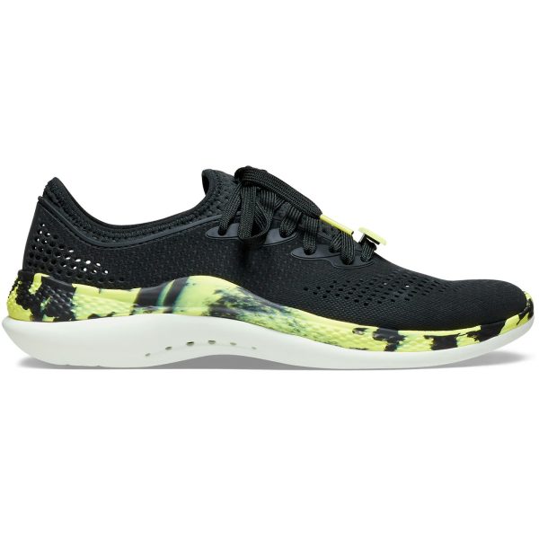 Crocs LiteRide 360 Marbled Pacer Black Citrus