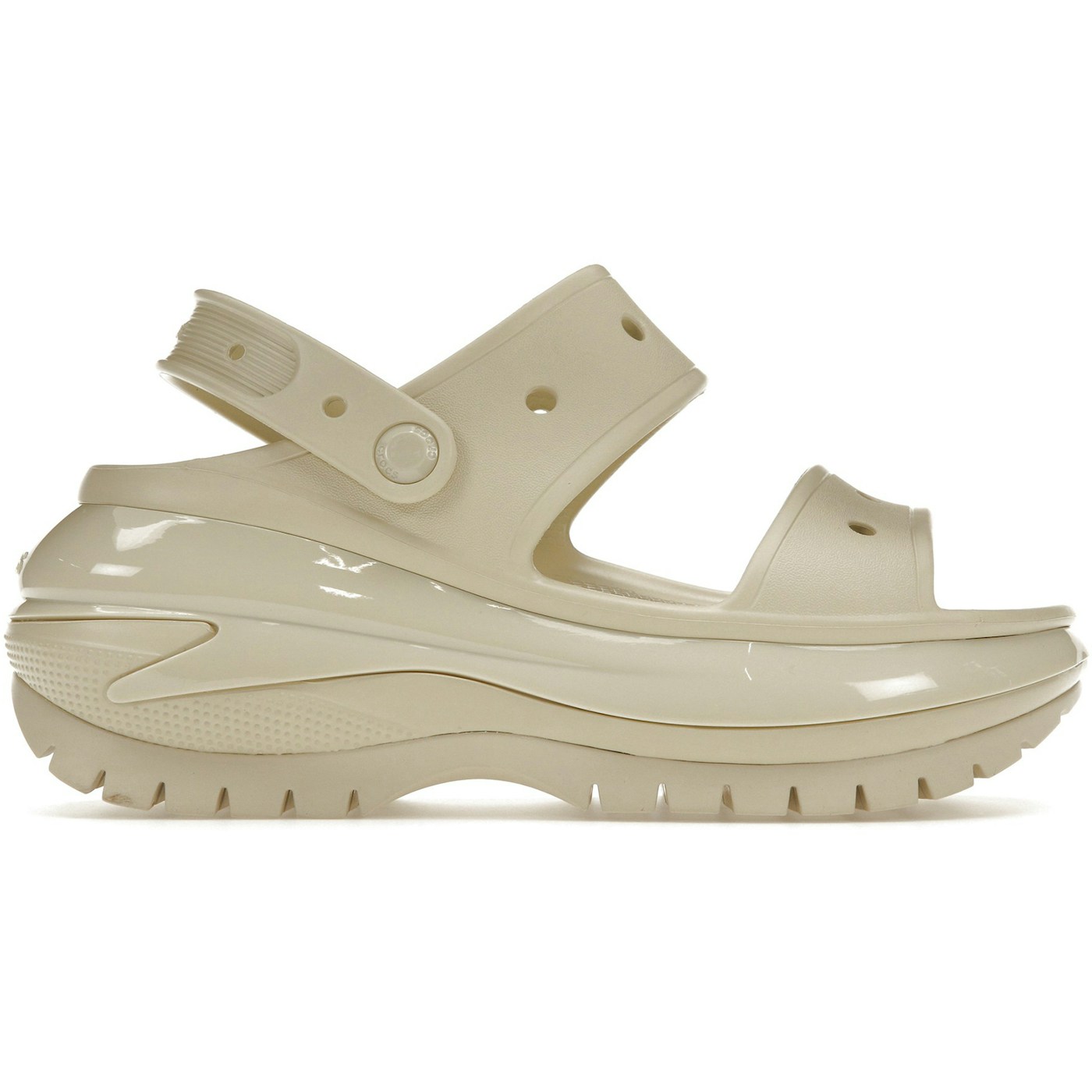 Crocs Mega Crush Sandal Bone 3 Crocs Mega Crush Sandal Bone