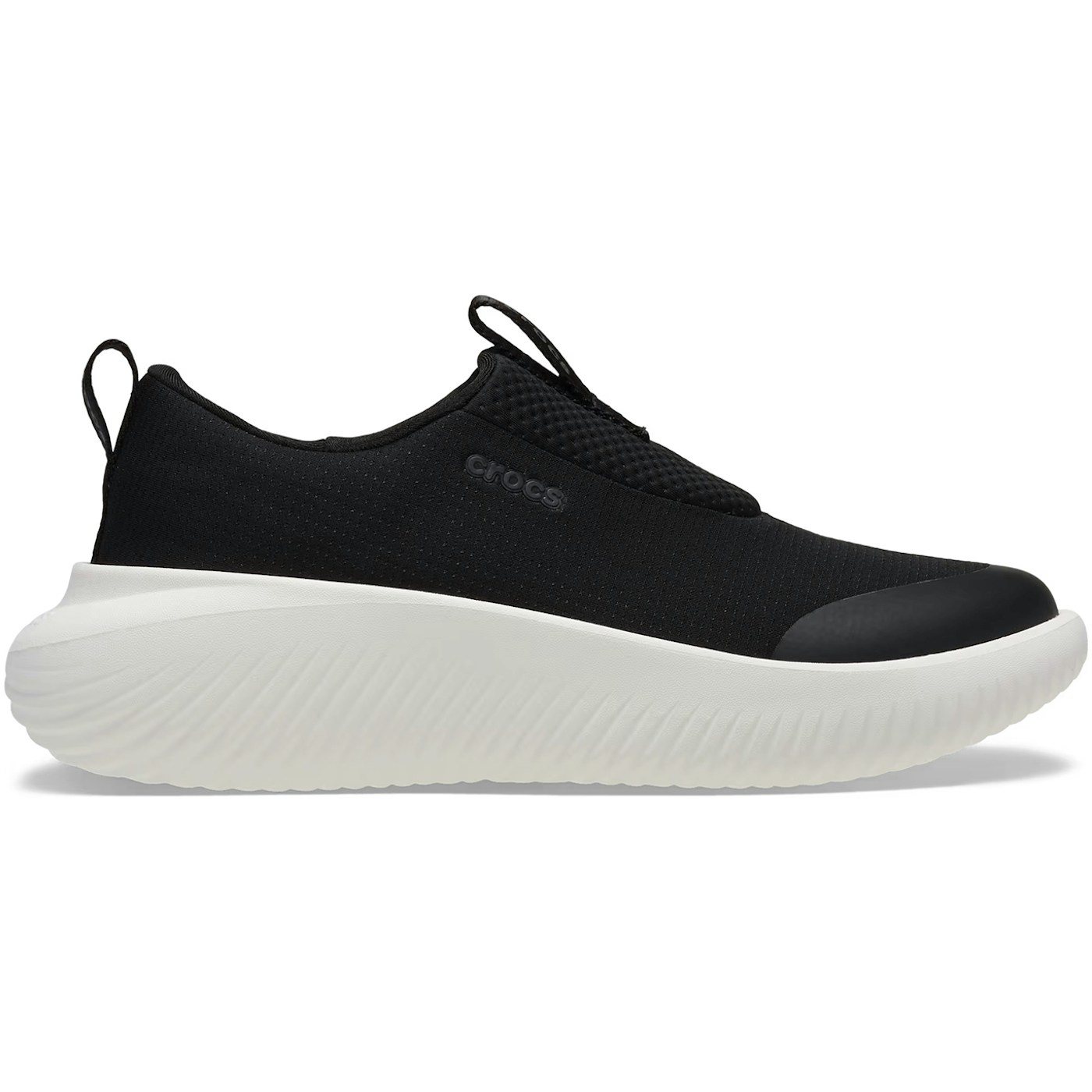Crocs Mellow Ease Slip On Black White 2 Crocs Mellow Ease Slip On Black White