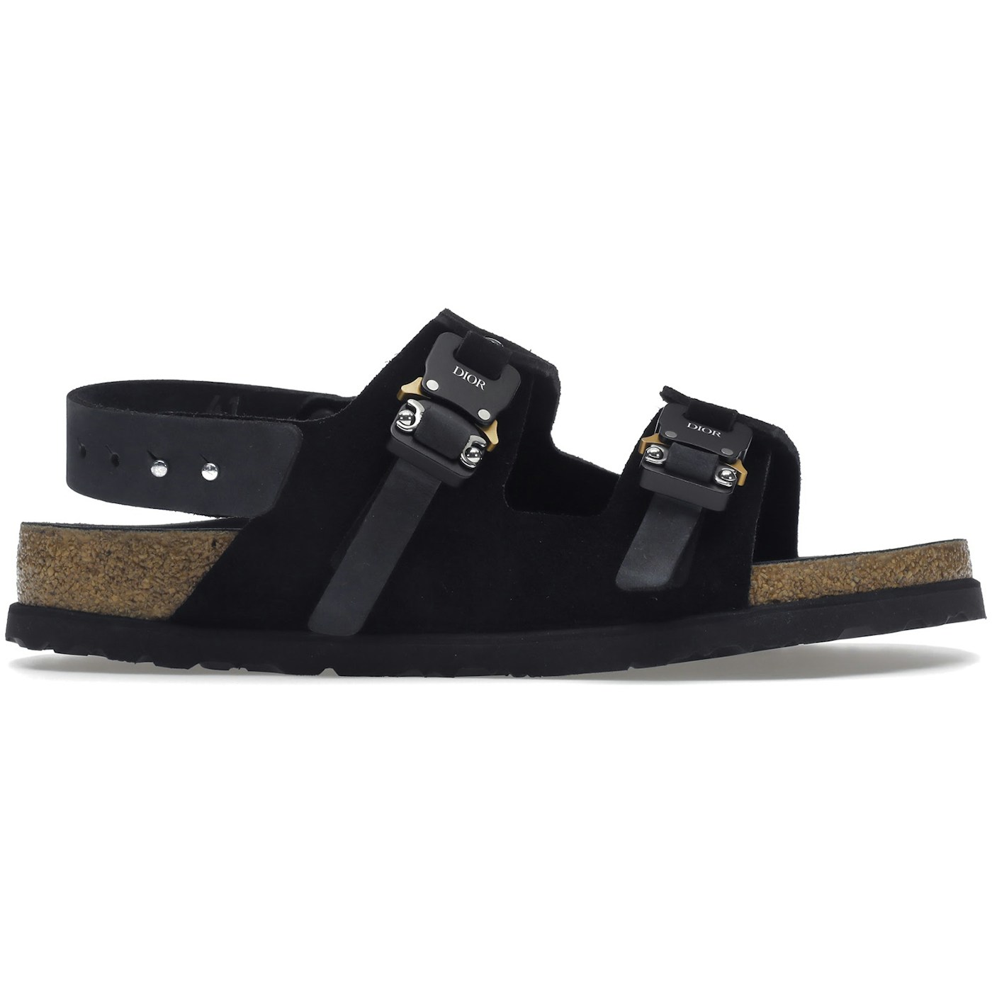 Dior by Birkenstock Milano Sandal Black 1 Dior by Birkenstock Milano Sandal Black