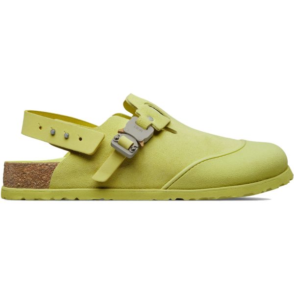 Dior by Birkenstock Mule Tokio Pastel Yellow Nubuck Calfskin